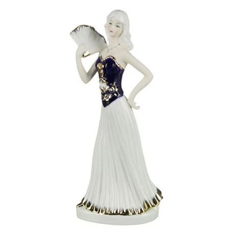 яяяСтатуэтка Дама h23см красная карт.уп. (12)