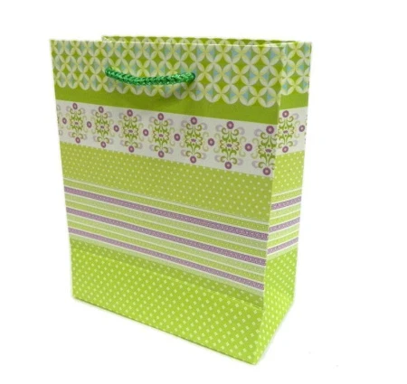 Пакет бумажный 17*14*7см (4 вида) JC-1830/DV-BK8222XS (1200)