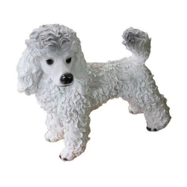 Фигурка-копилка садовая СОБАКА Пудель 37см полистоун (1)