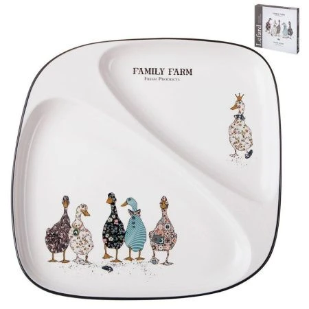 Тарелка мелкая 26*2,5см фарфор FAMILY FARM обеденная (12)