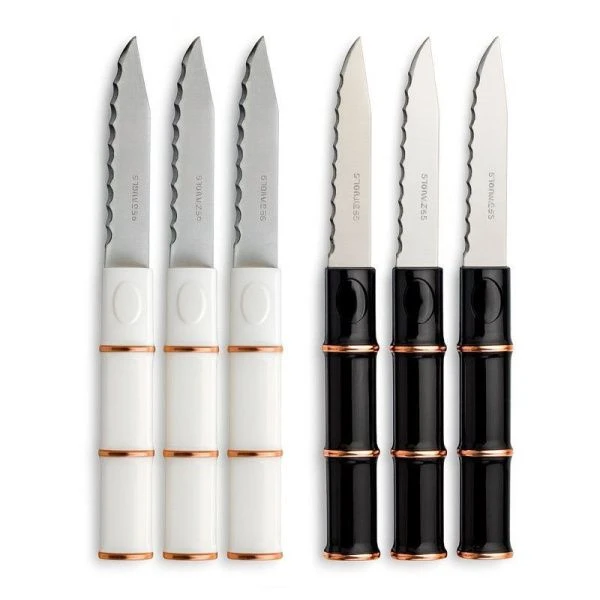 Ножи набор 6шт металл 2цвета LC096796 (240) JC-18073