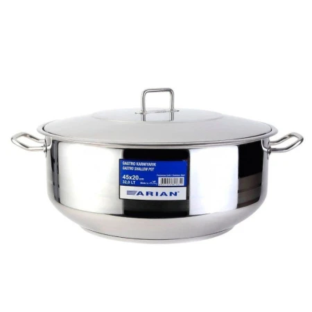 Кастрюля 29л 45*20см нерж.сталь Arian Gastro 4TTCLK3245002низ (1)