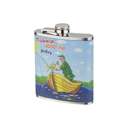 Фляжка металл 210мл (100)