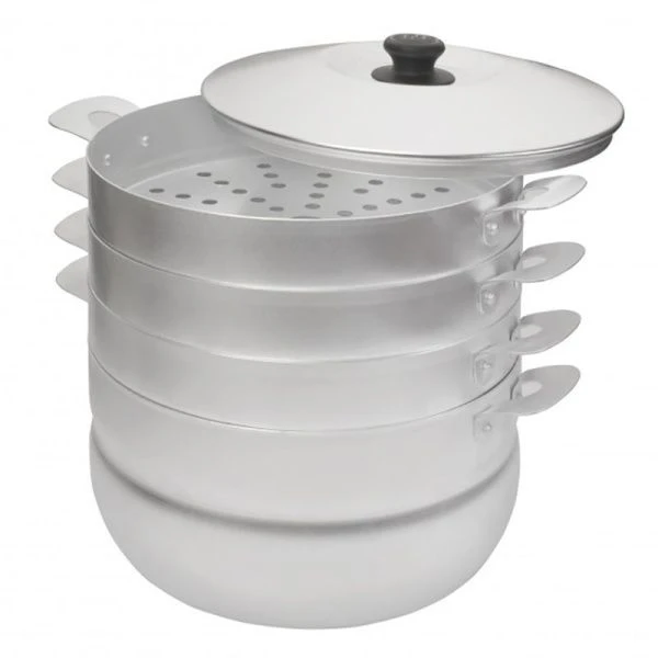 Мантоварка 3 уровневая 6л алюминий КЛАССИКА Ж9836 (1)