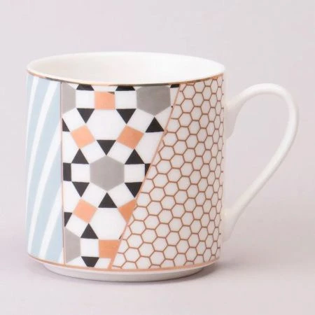 Кофейный набор 4пр фарфор Top Style на 2 персоны 180мл QY509-D204M-2 (18)