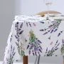 Скатерть 100%хлопок/саржа 149*250см Lavender 190 г/м2
