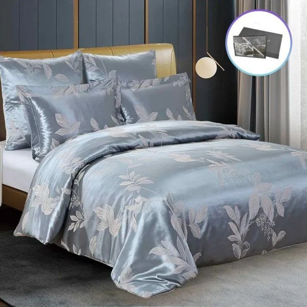 КПБ 2сп сатин-жаккард с европрост. (под.180*215+/-3, пр.230*250+/-3, нав.50*70*2/70*70*2) №5