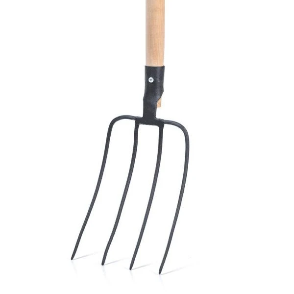 Вилы копальные малые с деревянным черенком сталь/дерево 96см ZINLER Z2.1H3G (5)