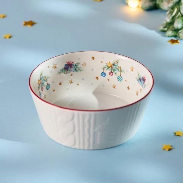 Салатник 620мл 14,5см фарфор Winter Story (36)