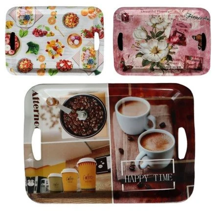 Поднос 34*24см пластик прямоугольный с ручками 201404 (80) Поднос 34*24см пластик прямоугольный с ручками 201404 (80)