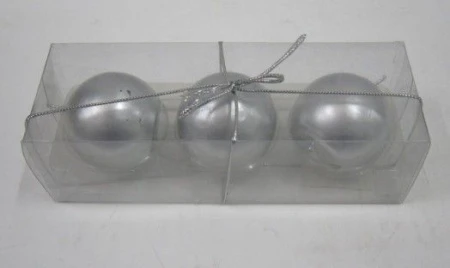 яяяНабор свечей 3пр 4,5см круглые S37200050/12 вывод