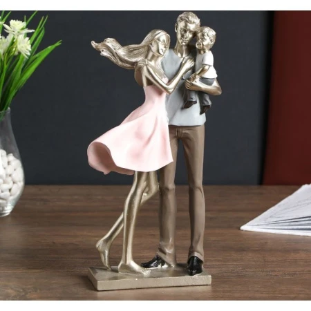 Статуэтка Счастливая семья полистоун 31*10*16,5см (12)