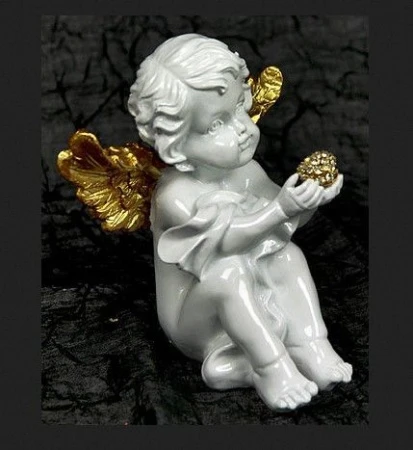 яяяСтатуэтка Ангелочек 12*10*13см (2/32)