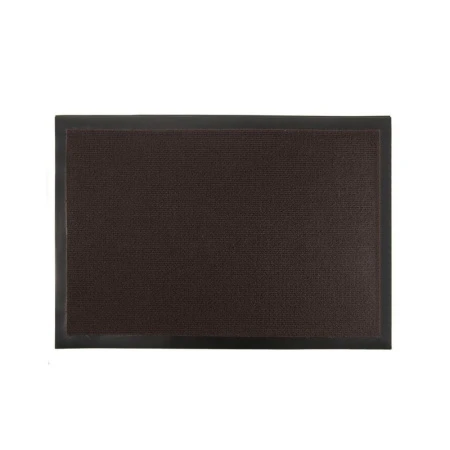 Коврик придверный 60*90см полиэстер/ПВХ Light влаговпитывающий коричневый (10)