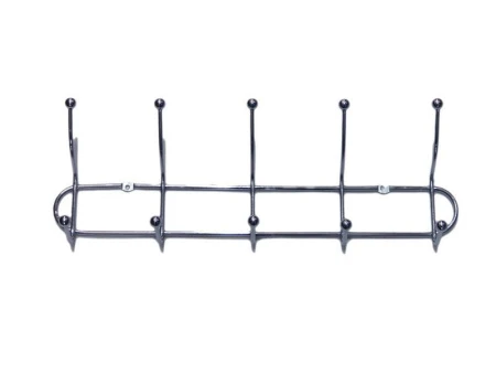 яяяВешалка 5 крючков 2-х уровневая 6*40см (5мм) JC-1092 (60)