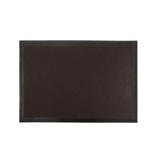 Коврик придверный 60*90см полиэстер/ПВХ Light влаговпитывающий коричневый (10)