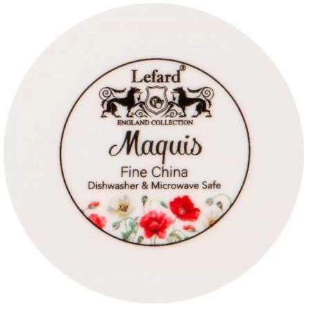 Тарелки мелкие набор 2шт 20,5см фарфор МАКИ десертные (24)