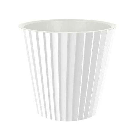 Горшок для цветов 2л 160мм пластик Sand белый (16)