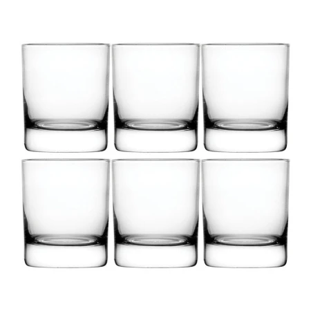 Стаканы для виски набор 6шт 220мл стекло САЙД (8)