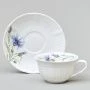Чайный набор 4пр фарфор ВАСИЛЬКИ на 2 персоны 250мл (12)