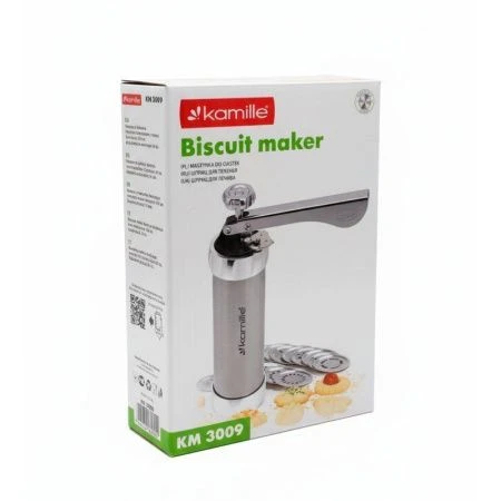 Шприц кондитерский 24 насадки 21*15,5*5,5см нерж.сталь (24)