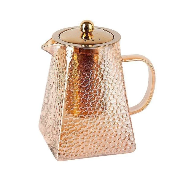 Чайник заварочный 550мл стекло Pyramid с мет.фильтром инд.уп. (48)