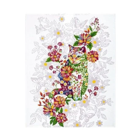 Полотенце кухонное рогожка 45*60см Чудесный день