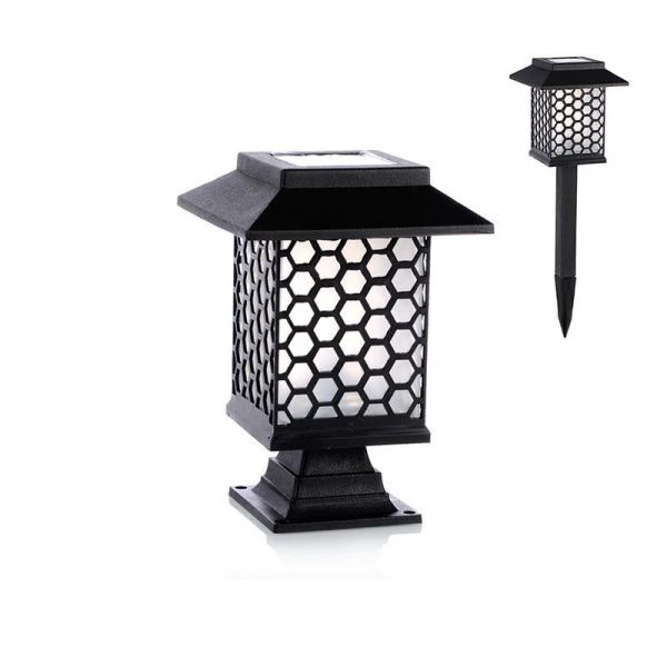 Светильник садовый на солнечной батарее 13,5*19см PM-7171 (2/48)