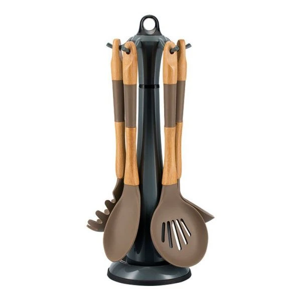 Набор кухонных принадлежностей 6пр. силикон BAMBOO (12)
