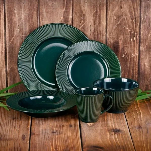 Салатник 500мл 15см керамика EMERALD GREEN DMD034 (12)