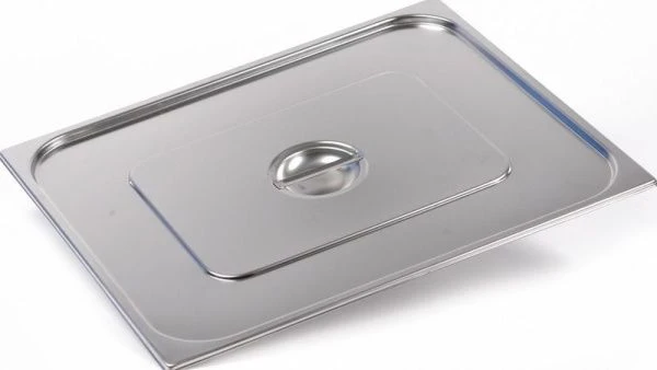 Крышка на гастроемкость 0,8мм нерж. сталь LUXSTAHL 821-L 654*530мм для GN 2/1