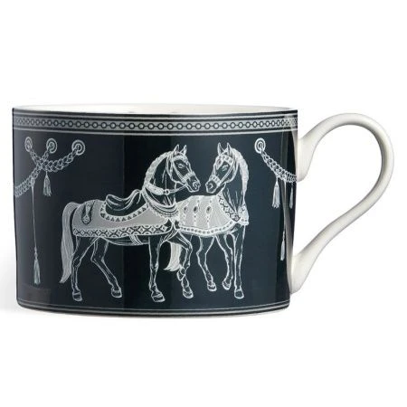 Чайный набор 2пр фарфор  Horse club на 1 персону 300мл (36)