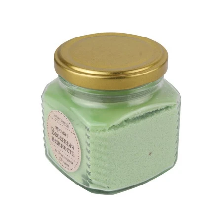 яяяСвеча ароматизированная Весенняя Нежность 130г (в банке) WS503