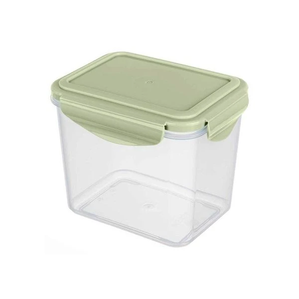 Контейнер пищевой 900мл 105*135*114мм пластик СВЧ SMART LOCK герметичный зеленый (32)