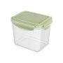 Контейнер пищевой 900мл 105*135*114мм пластик СВЧ SMART LOCK герметичный зеленый (32)