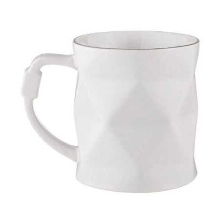 Кружка 390мл фарфор Break Time белая (36)