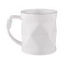 Кружка 390мл фарфор Break Time белая (36)