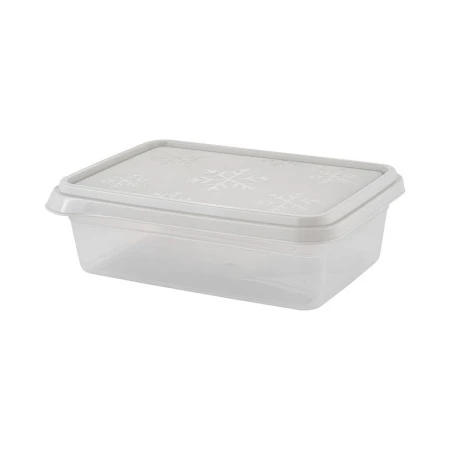 Контейнер пищевой 1,4л пластик Bergen пепельный жемчуг (23)