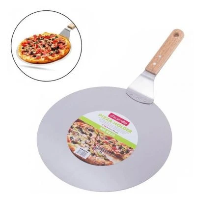 Подставка для пиццы 30,5*49см нерж.сталь дерев. ручка (24)