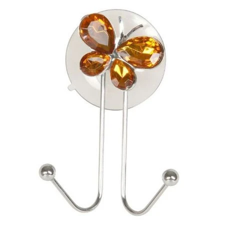 яяяКрючок на присоске двойной 9,5*8*3см (96)