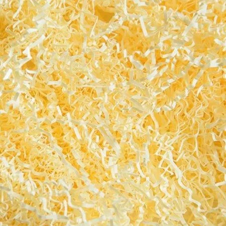 Наполнитель декоративный бумажный 100г желтый