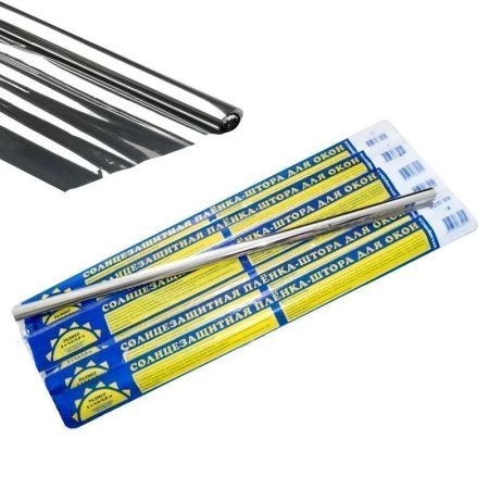 Пленка на окна солнцезащитная 3м*60см (600/100) №1 голуб.