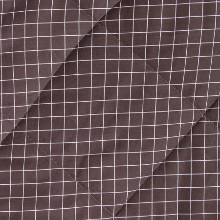 Покрывало евро 200*210±5 новосатин 100% п/э LoveLife Graphite cage