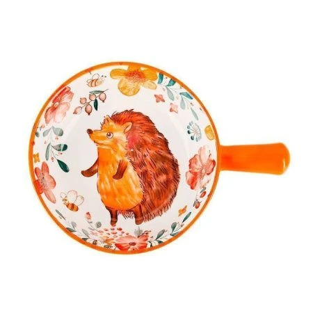 Емкость для запекания 650мл 22*16*5,5см фарфор Kawaii Forest. Hedgehog (9/36)