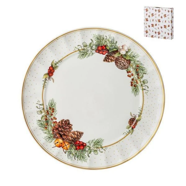 Тарелка обеденная фарфор 26см Celebration (24)