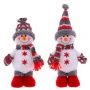 Игрушка мягкая Снеговик 22*10*44,5см текстиль 2 вида (24)