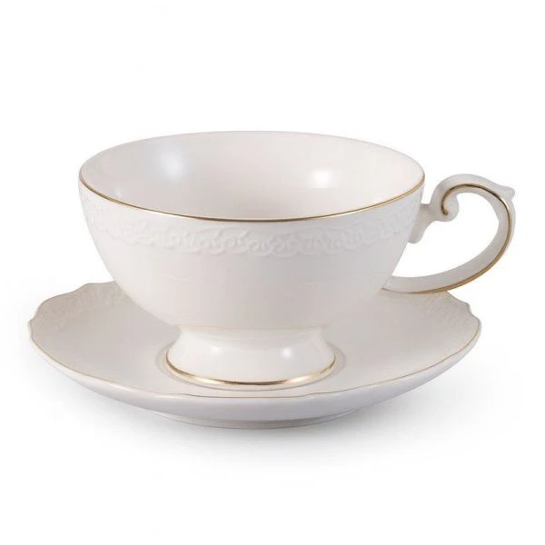 Чайный набор 12пр фарфор КРУЖЕВО на 1 персону 250мл (6)