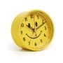 Будильник 8см кварц РУБИН Смайлик желтый (40)