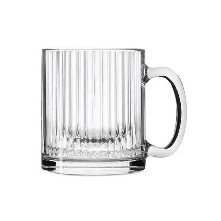 Кружка чайная 320мл стекло ВЕРТИКАЛЬ h106мм, d90мм (24)