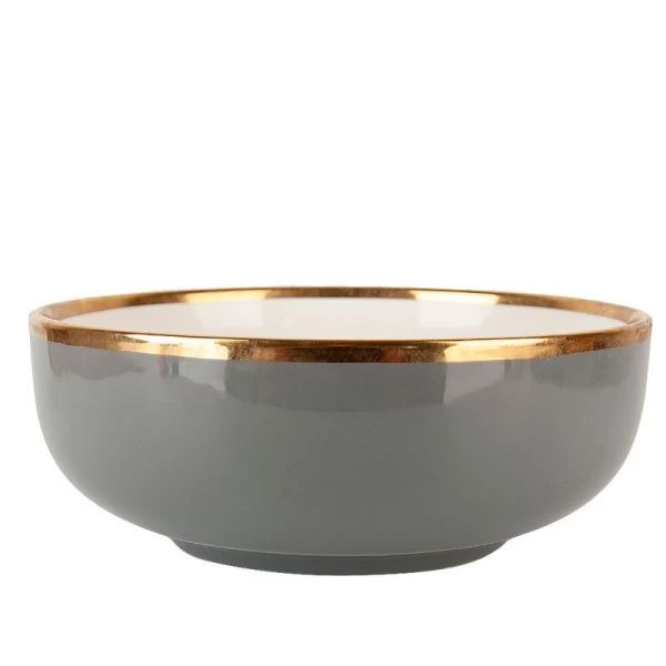 Салатник 1510мл 20,5*7,5см фарфор Royal line. Gray (4/24)